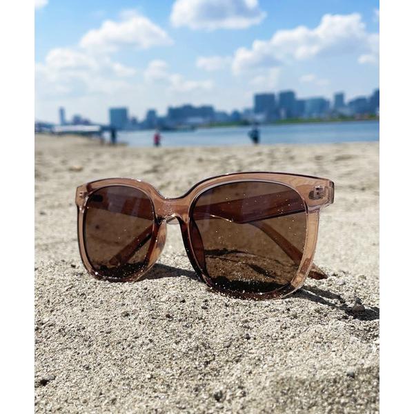 サングラス スクエアフレーム　カラーサングラス　ユニセックス　UVカット メンズ レディース