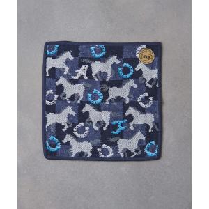 タオル ハンカチ 「別注」「FEILER」SPRINT HORSE ハンカチ レディース