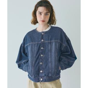 ジャケット Gジャン デニムボリュームスリーブジャケット