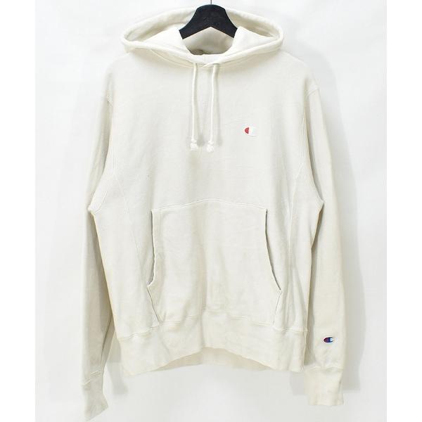 パーカー 「ヴィンテージ古着」Champion / チャンピオン リバースウィーブ Cロゴ刺繍 スウ...