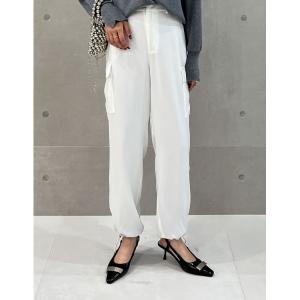 パンツ カーゴパンツ [神山まりあさん着用][2023S/S COLLECTION][低身長/高身長サイズ有]サテンカーゴパンツ