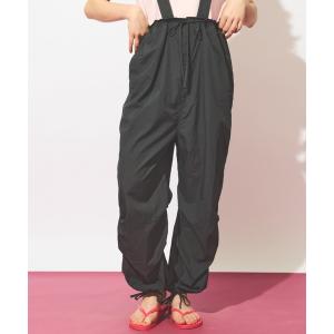 パンツ カーゴパンツ 裾ドロストナイロンカーゴパンツ