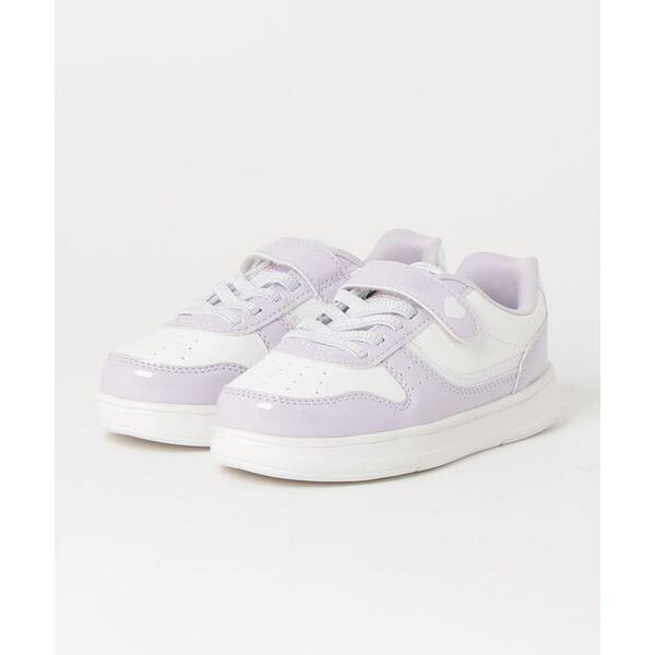 スニーカー NUOVO ヌオーヴォ 17-23 ANYA ガールズスニーカー N9334J PURP...