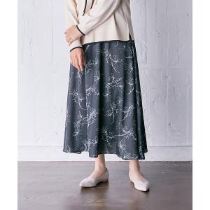 レディース スカート 「anyfee」「大きいサイズ」サテンスカート｜zozo