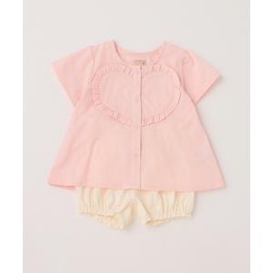 ベビー服 キッズ ハートブラウスセット｜zozo