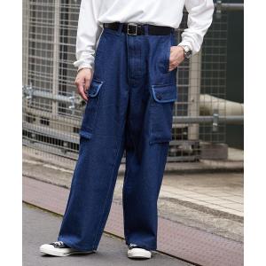 Levi's（リーバイス） ワイドパンツ ジーンズ BLUETAB(TM) プリーツ