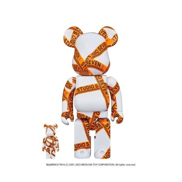 フィギュア BE@RBRICK X STUDIO SEVEN 100% ＆ 400%「STUDIOS...