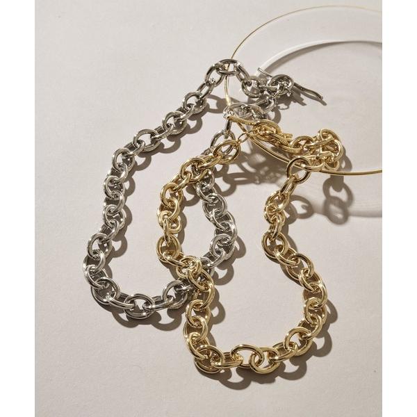 ネックレス 「ucalypt」Stem Thick Chain Necklace レディース