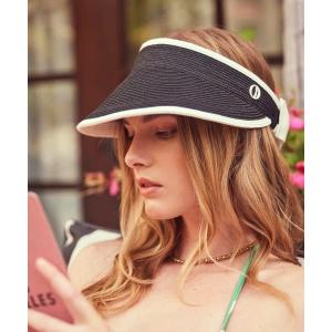 サンバイザー Chapeaud’O  Paper Braid Visor Bijou