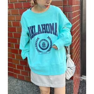 スウェット ビッグカレッジロゴスウェット