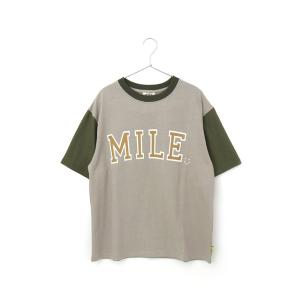 tシャツ Tシャツ レディース SMILEロゴファミリー半袖Tシャツママサイズ｜zozo