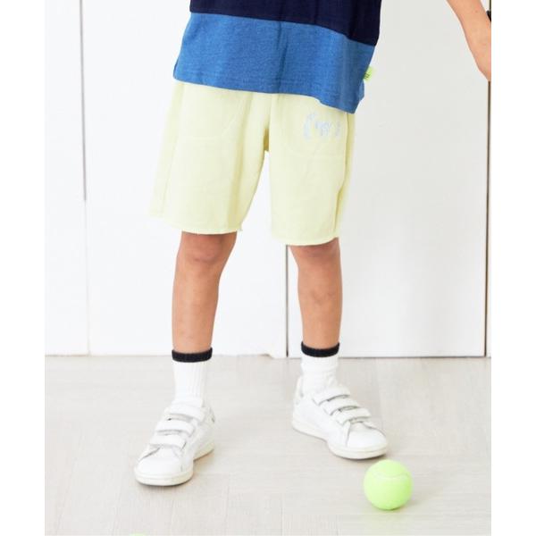 パンツ MYDロゴ刺繍スウェット5分丈パンツ80〜140cm キッズ 子供服 男の子 女の子