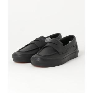 スニーカー VANS ヴァンズ LOAFER ローファー V196CF BLACK/BLACK メンズ レディース