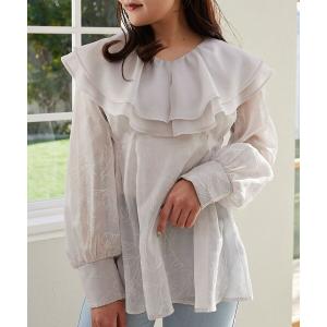 ROSY LUCE（ロージールーチェ） tシャツ ボリュームスリーブトップス