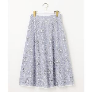 スカート フラワーレーシーオパール スカート