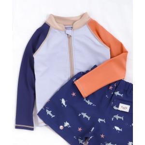 ラッシュガード バイカラー・ラッシュガード_UVカット