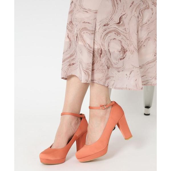 パンプス 5WAYチャンキーヒール厚底パンプス