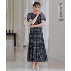 Rose Muse（ロゼミューズ） ドレス Open shoulder chiffon dress