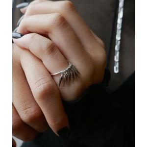 e.m.（イーエム） 指輪 リング SILVER925 スタッズピンキーリング
