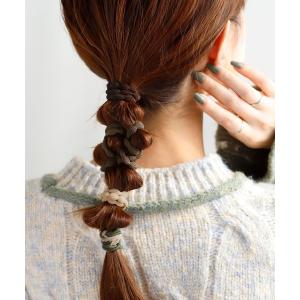 ARCHIVER ヘアゴム 「76」ドライフラワーレジンヘアゴム