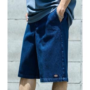 MGV（エムジーヴィー） ジーンズ ダメージ加工デニムハーフパンツ