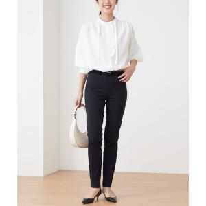 パンツ Tuche/トゥシェ ストレッチパンツ スキニースタイル ライトテックストレッチ フルレングス丈 レディース
