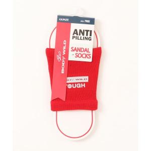 靴下 BODYWILD/ボディワイルド サンダル専用ソックス 綿混