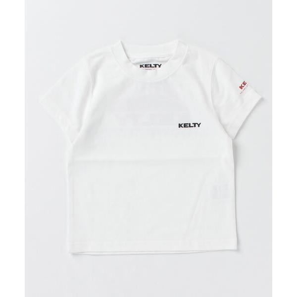 tシャツ キッズ　バックロゴプリントTシャツ（速乾） キッズ 子供服 男の子 女の子