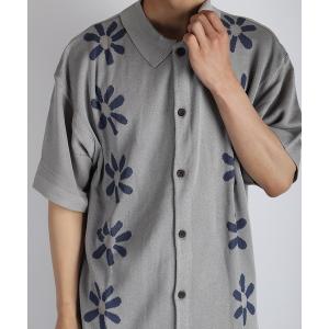 FRONT 11201 シャツ Summer Rayon Open Collar Shirt メンズ