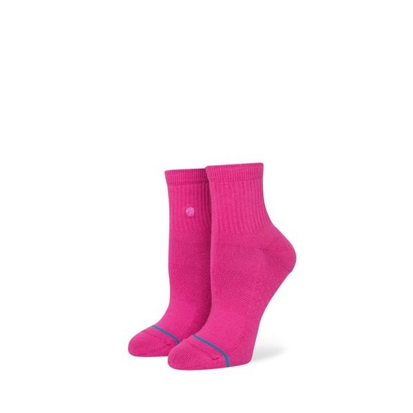 靴下 「STANCE/スタンス」レディースロゴソックス  WOMENS ICON QTR レディース
