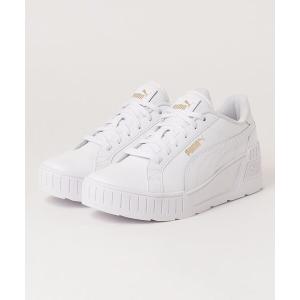 スニーカー PUMA プーマ KARMEN WEDGE カルメンウェッジ 394183 ABC-MART限定 *01WHT レディース
