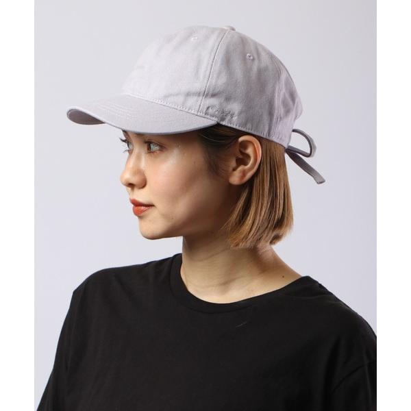 キャップ 帽子 PAGE ONE キャンバスバックリボンキャップ レディース