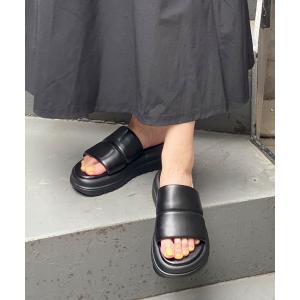 Rose Muse（ロゼミューズ） パンプス ミュール Bicolor frill ribbon