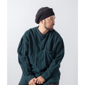 RACAL（ラカル） ニット帽 ニットキャップ Stripe Mohair Knit Tam