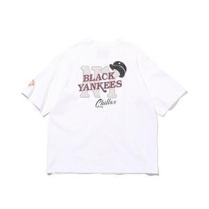 tシャツ Tシャツ メンズ 「限定展開」CHILLAX/チラックス NY BLACK YANKEES Tee/ニューヨーク ブラック ヤンキース/Tシ｜zozo