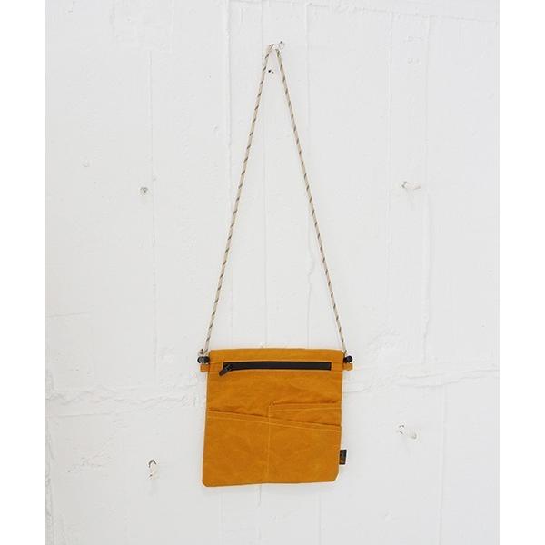 ショルダーバッグ 「SUBLIME / サブライム」パラフィン加工 サコッシュ キャンプ アウトドア...