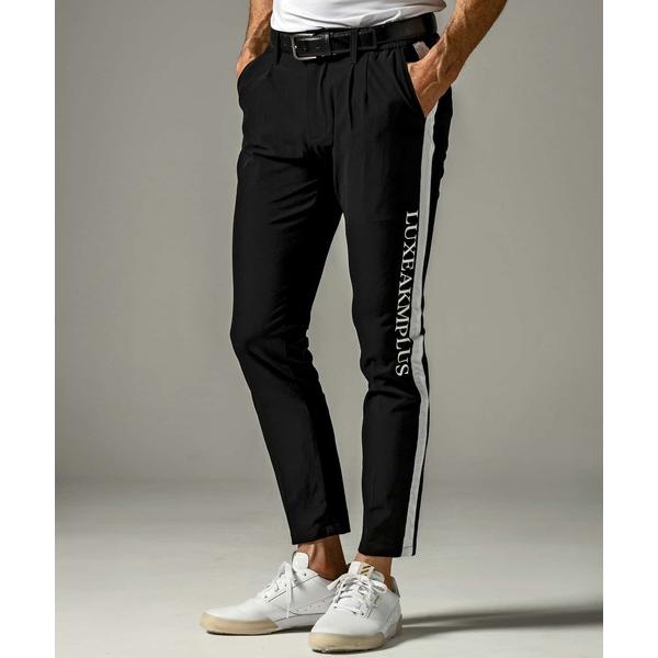 パンツ LUXEAKMPLUS(リュクスエイケイエムプラス)ゴルフ サイドラインロングパンツ メンズ...