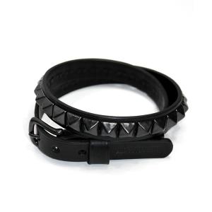 JAM HOME MADE ベルト 牛革 レザー ポスト スタッズベルト ダブル