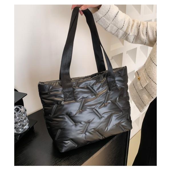 ショルダーバッグ バッグ 軽量キルトトートバッグ レディース メンズ