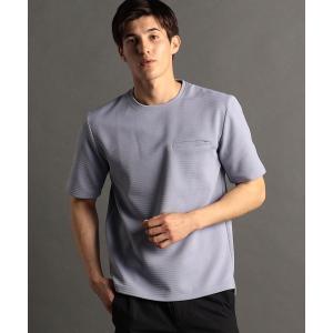 MONSIEUR NICOLE（ムッシュニコル） tシャツ グレンチェックジャカード