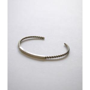 SILVER リボンバングル/バレエコア/レディース　em e.m. SILVER925 リボンバングル/バレエコア/レディース（バングル