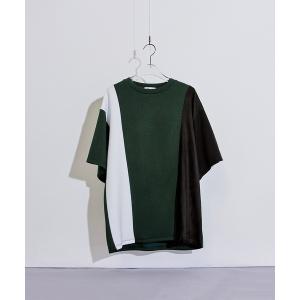 tシャツ スラントスイッチ半袖カットソー メンズ