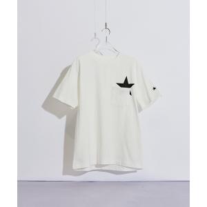 tシャツ Tシャツ メンズ スタープリント半袖Tシャツ