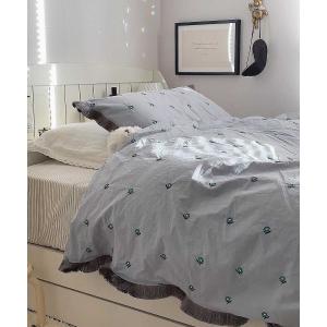 ベッド 寝具 Casselini HOME(キャセリーニ ホーム)フリンジ掛布団カバー