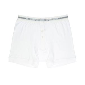 ボクサーパンツ メンズ BOSS Trunk BF Original PURE COTTON FINE RIB BOXER BRIEF ロングボクサー