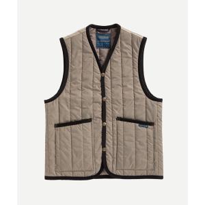 ベスト ジレ VERTICAL QUILT DUBLIN MENS / バーティカルキルト ダブリン メンズ メンズ