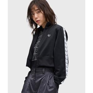 ジャージ Cropped Taped Track Jacket