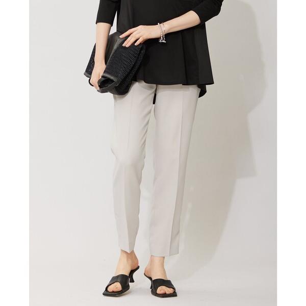 パンツ 「接触冷感・UVケア・速乾・洗える」FluidBackSatin ドロストパンツ レディース