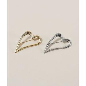 ブローチ ハートブローチ レディース メンズ