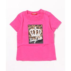 キッズ tシャツ Tシャツ 親子お揃い ヒョウ柄プリントTシャツ 8056K｜zozo